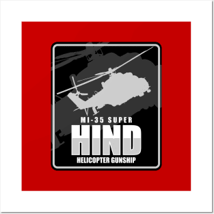 Mi-35 Super Hind Posters and Art